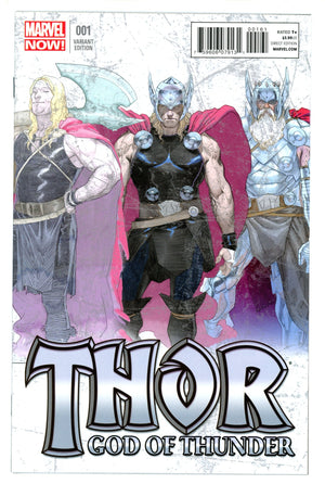 Thor: God of Thunder 1 Ribic Variant NM-