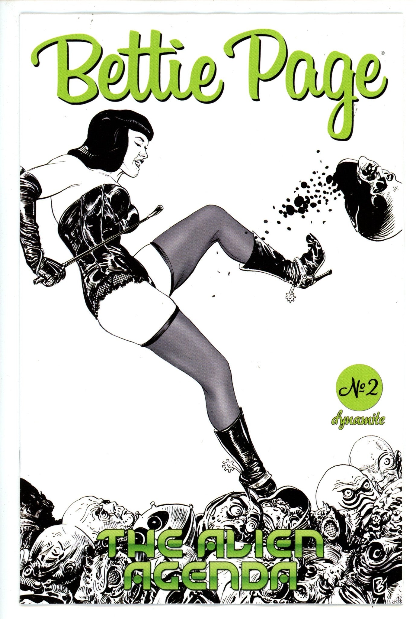 Bettie Page Alien Agenda 2 Broxton Variant.