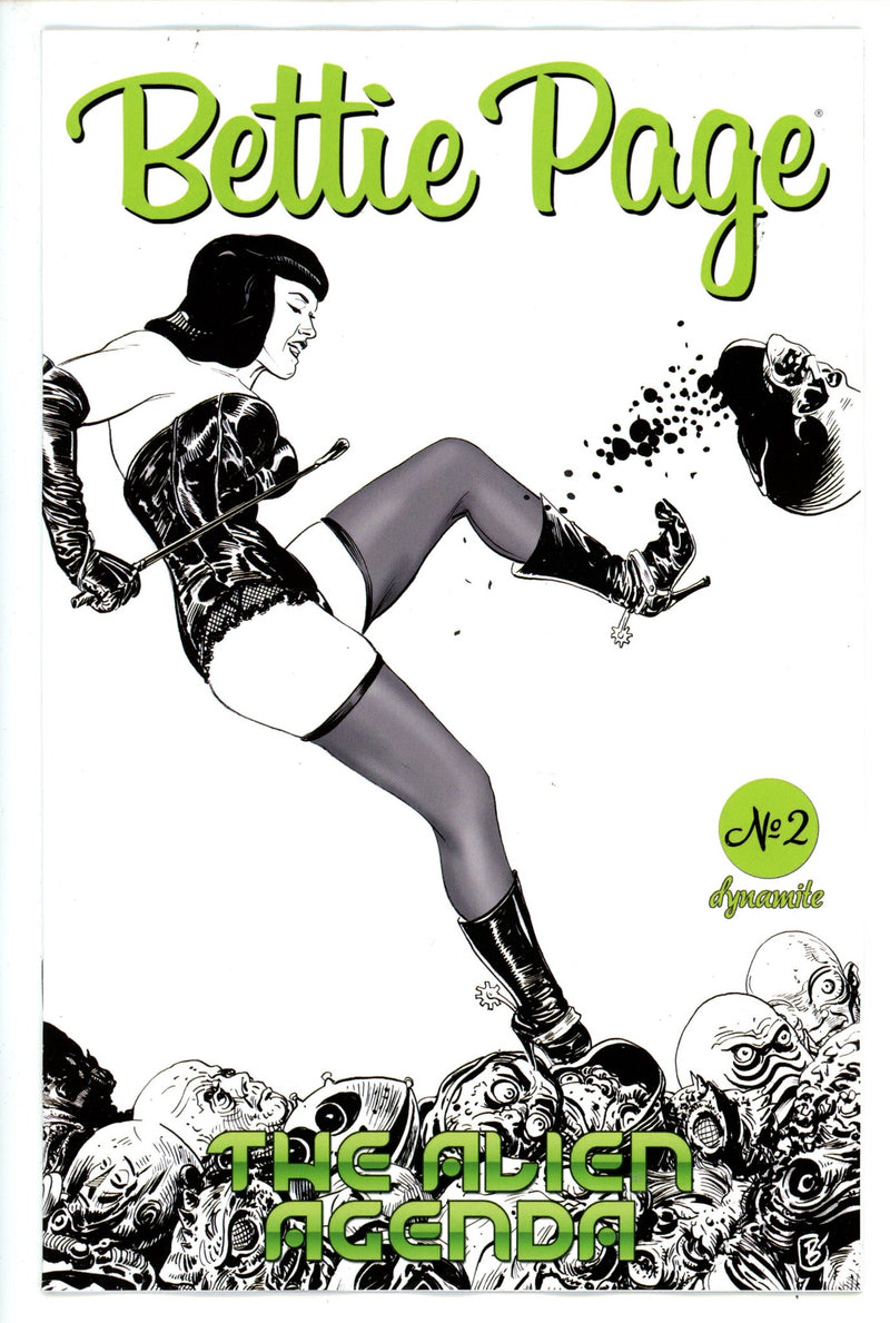 Bettie Page Alien Agenda 2 Broxton Variant.