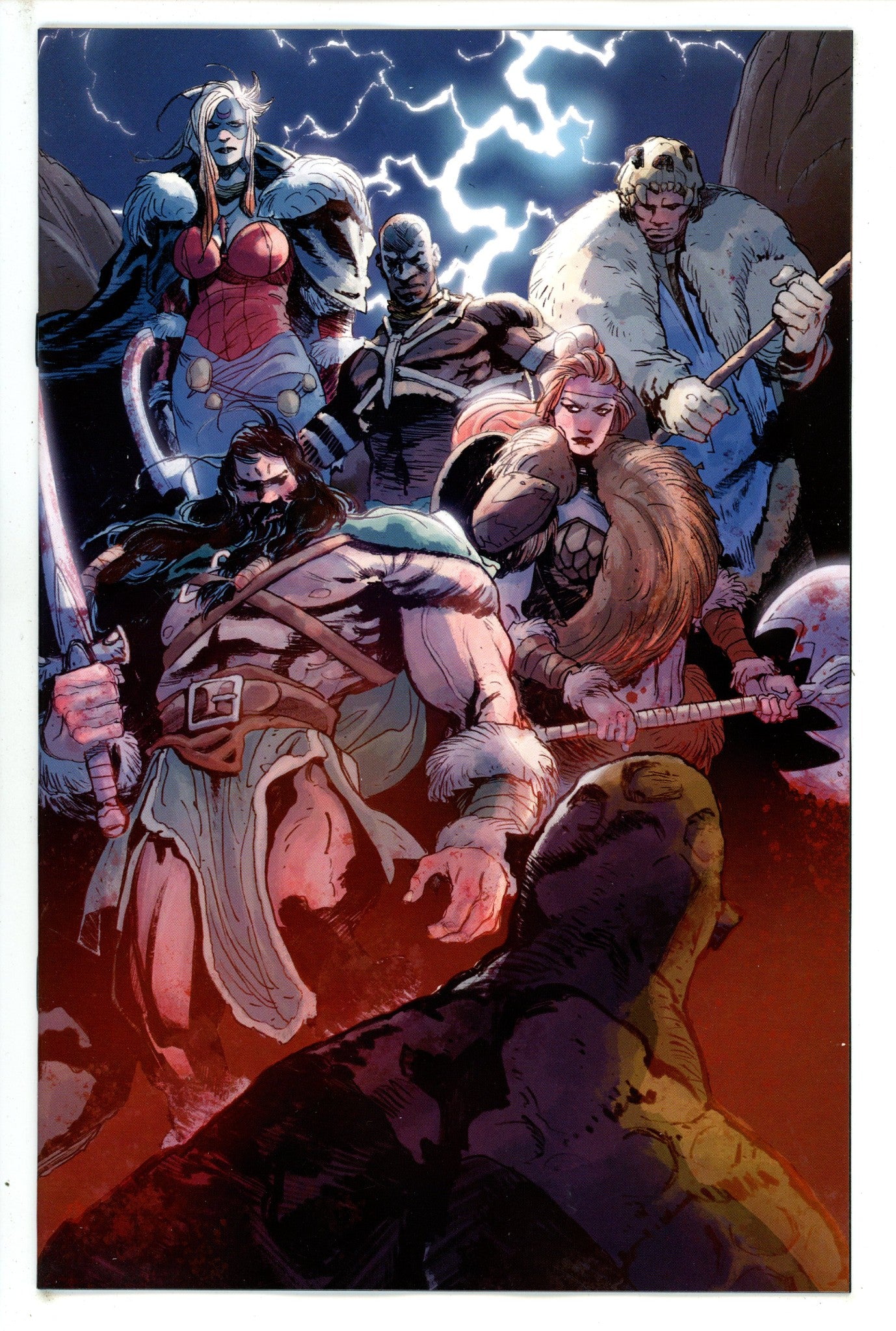 Mighty Barbarians 1 Gizzi Virgin Incentive Variant NM (2023)