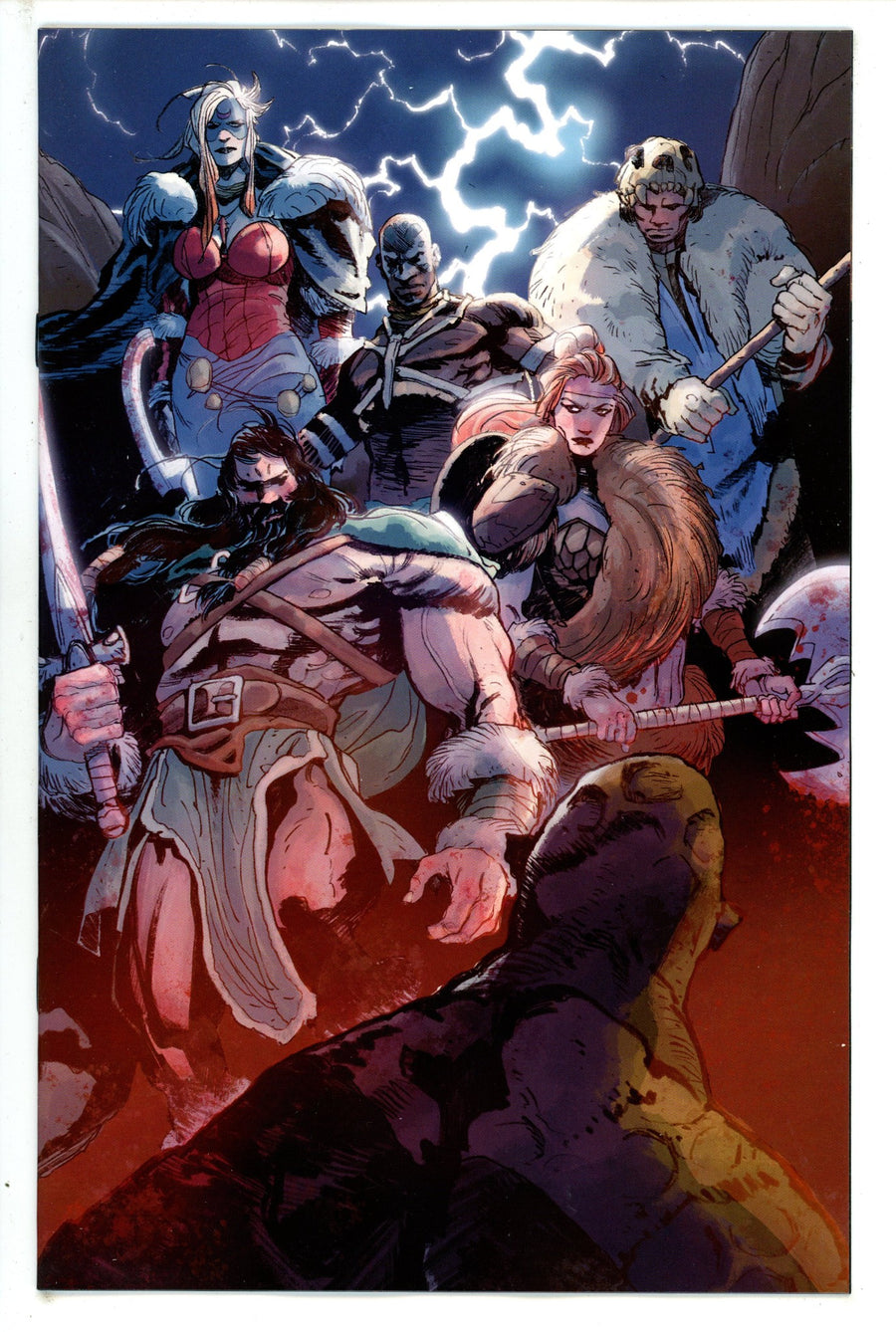 Mighty Barbarians 1 Gizzi Virgin Incentive Variant NM (2023)