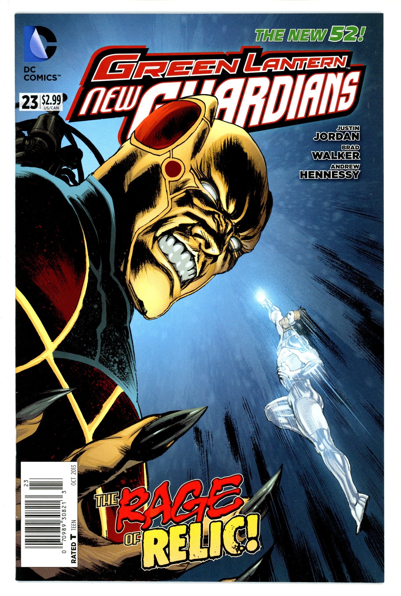 Green Lantern: New Guardians 23 Newsstand VF