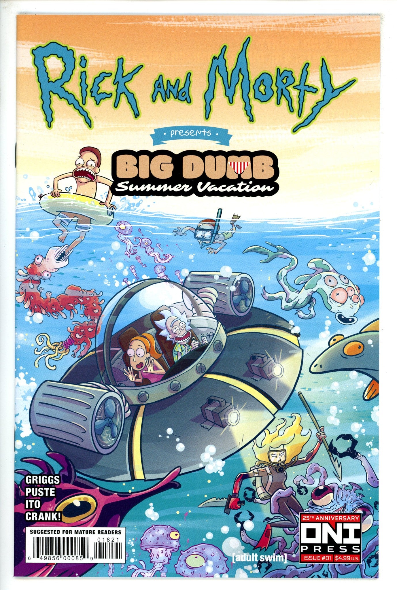 Rick and Morty Presents Big Dumb Summer Vacation 1 Stresing Variant (2022)