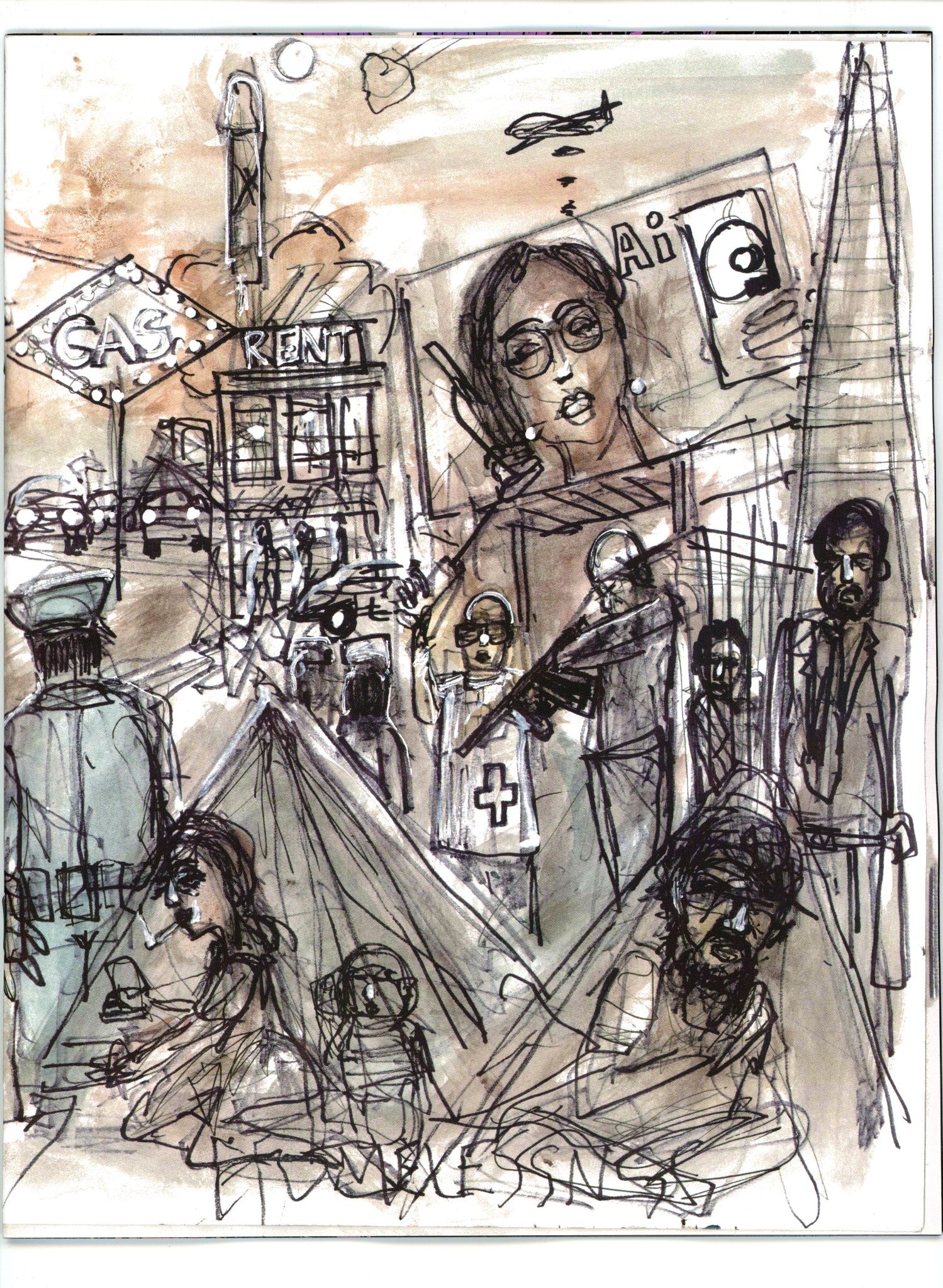 Rogue State 1 Chuck Tryptych Variant