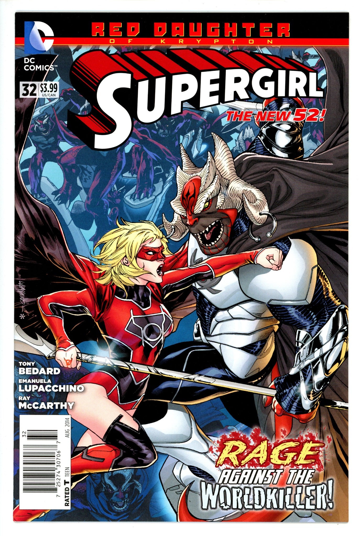 Supergirl Vol 6 32 Newsstand NM-