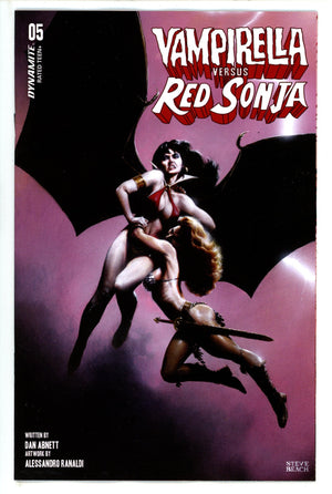 Vampirella Vs Red Sonja 5 Beach Variant (2023)