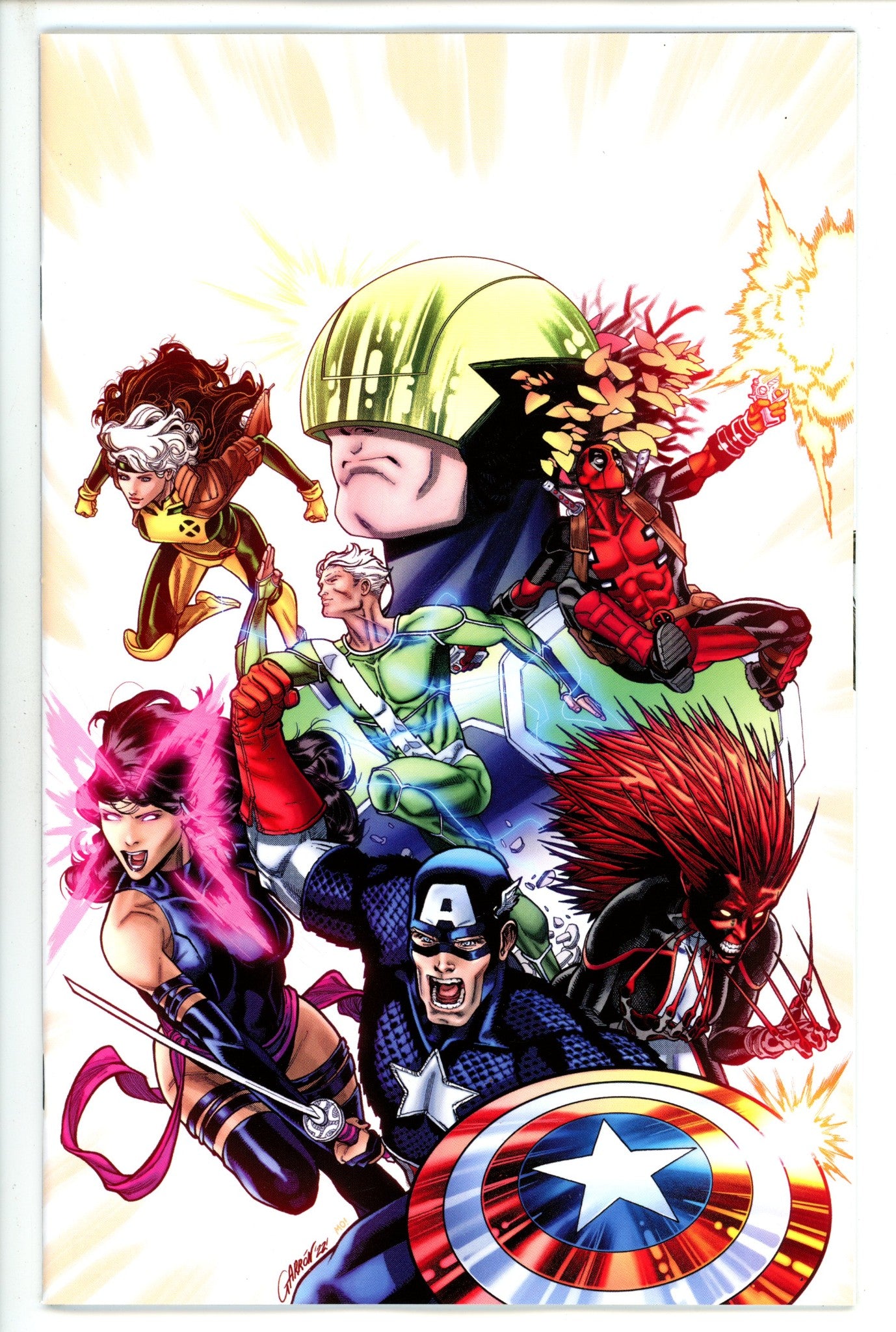 Marvel Zero 1 Garron Virgin Incentive Variant NM- (2023)