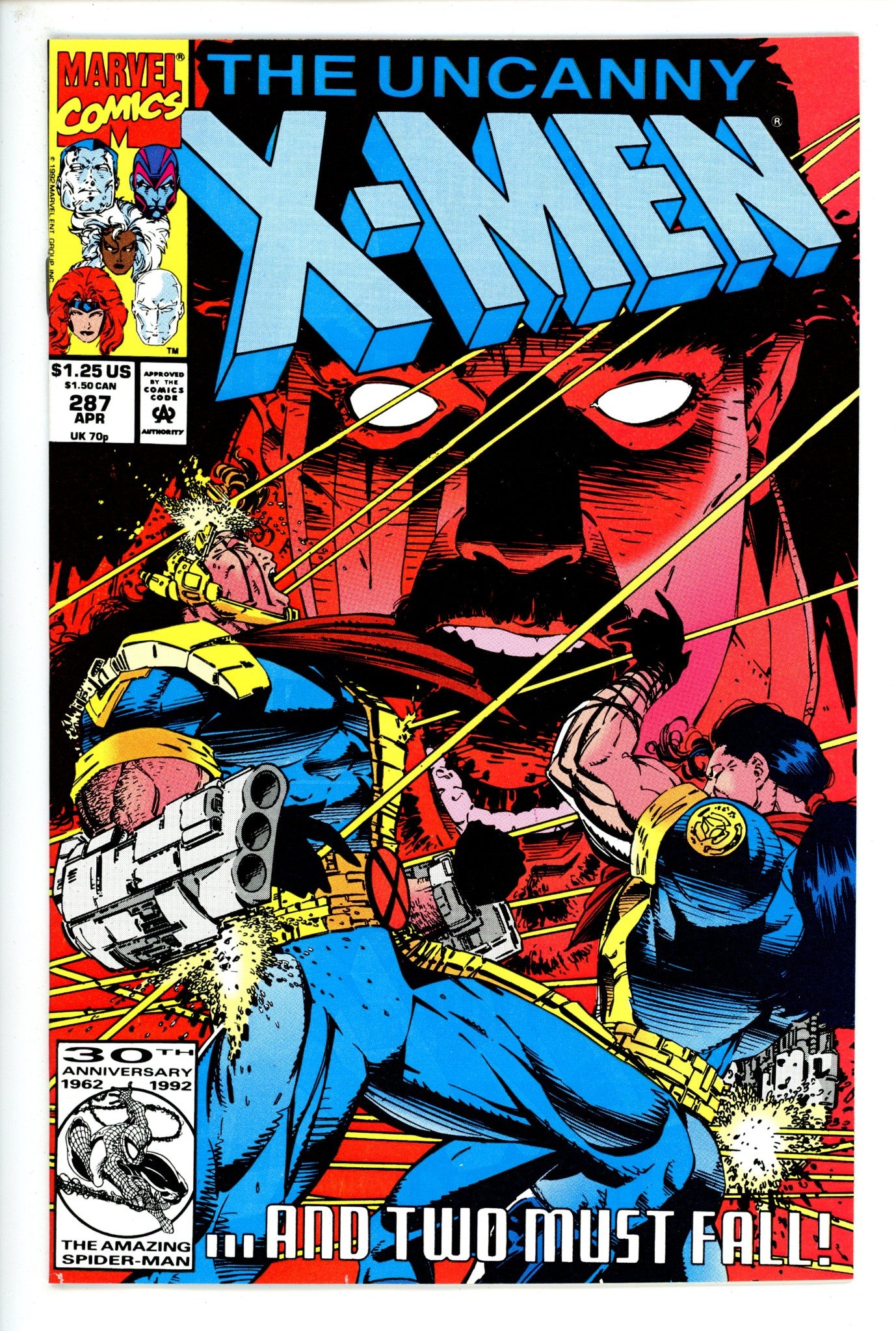 The Uncanny X-Men Vol 1 287