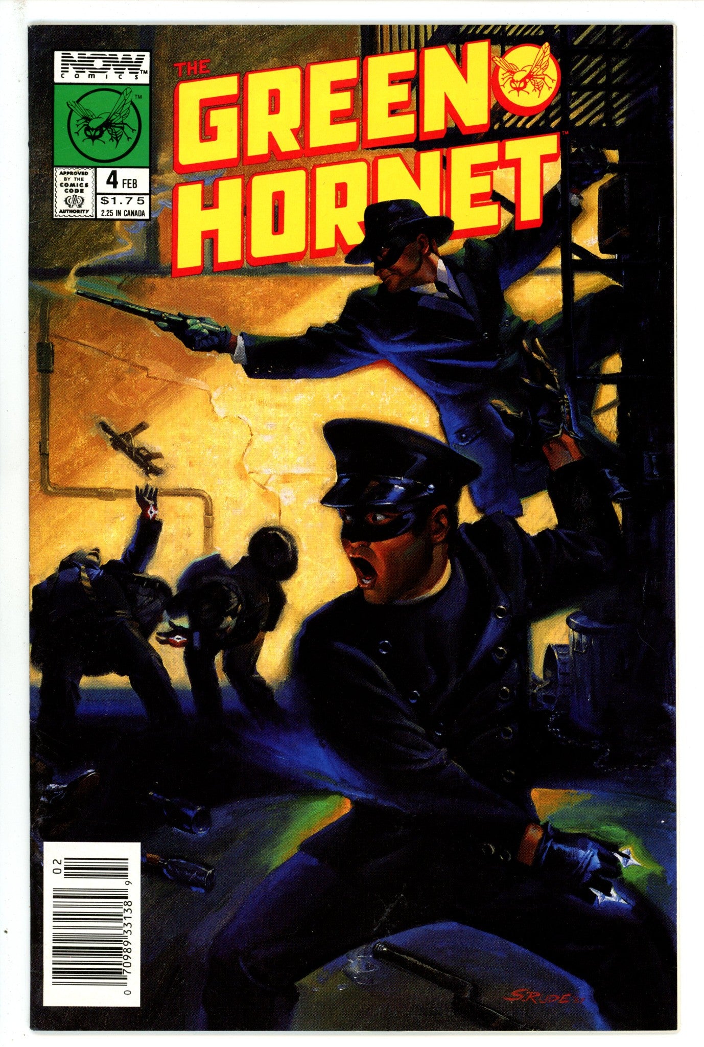 Green Hornet Vol 2 4 Newsstand (1990)