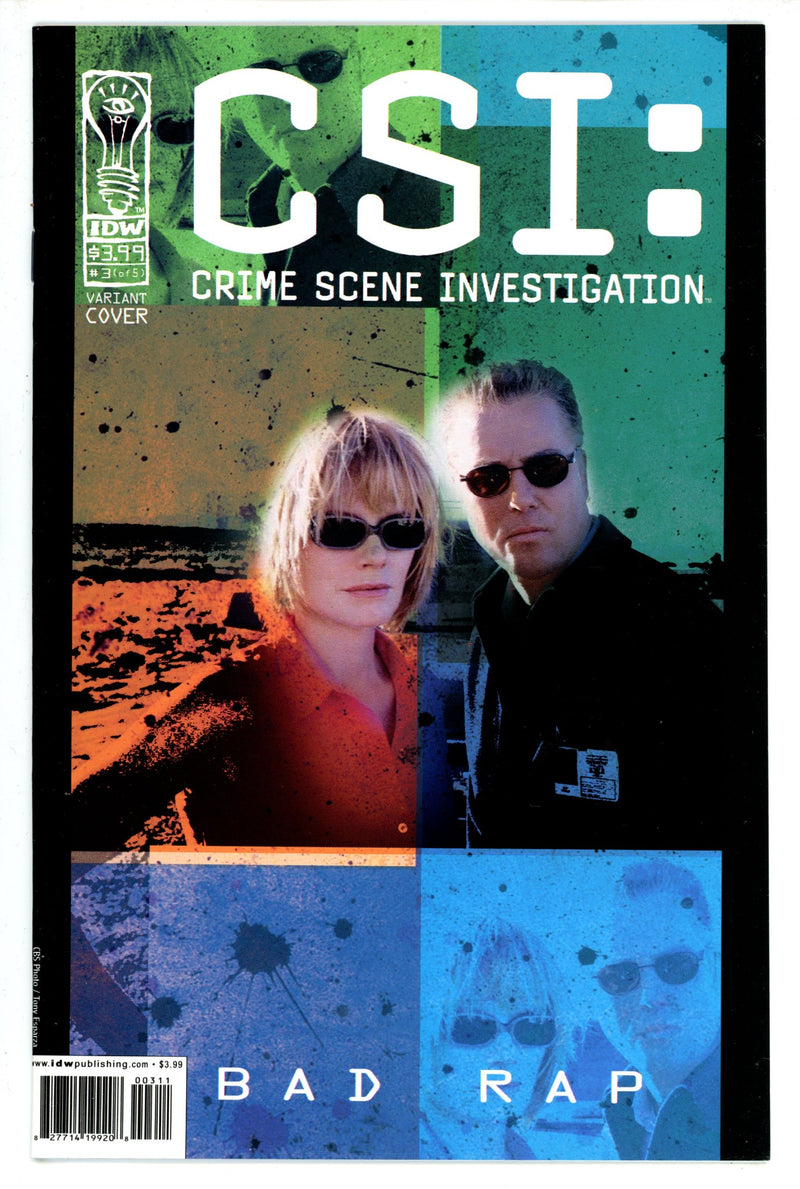 CSI: Crime Scene Investigation - Bad Rap 3 Photo Variant (2003)