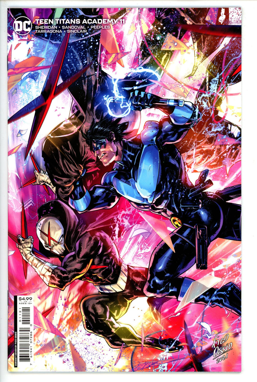 Teen Titans Academy 11 Ossio Variant (2022)