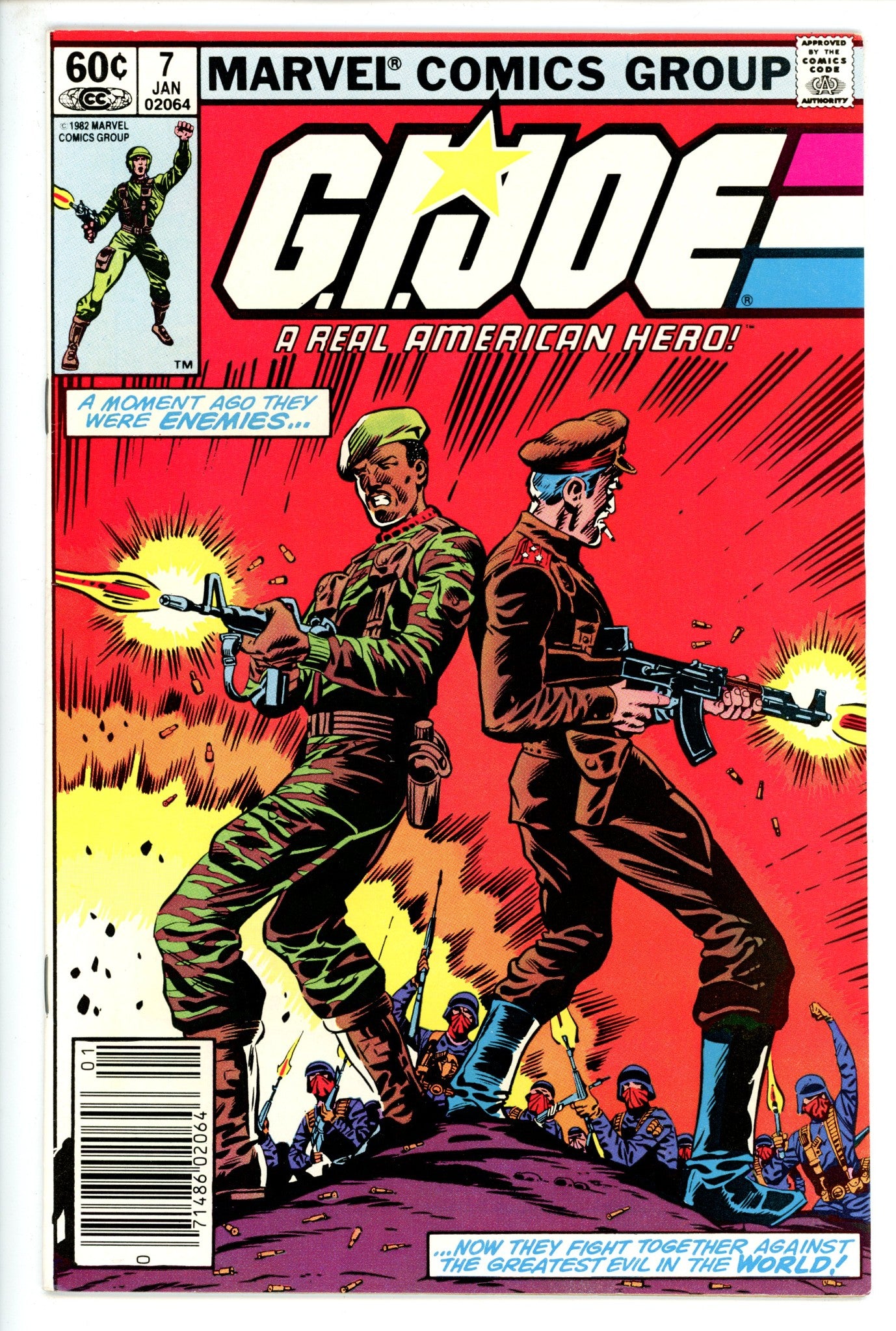 G.I. Joe, A Real American Hero 7 Newsstand VF