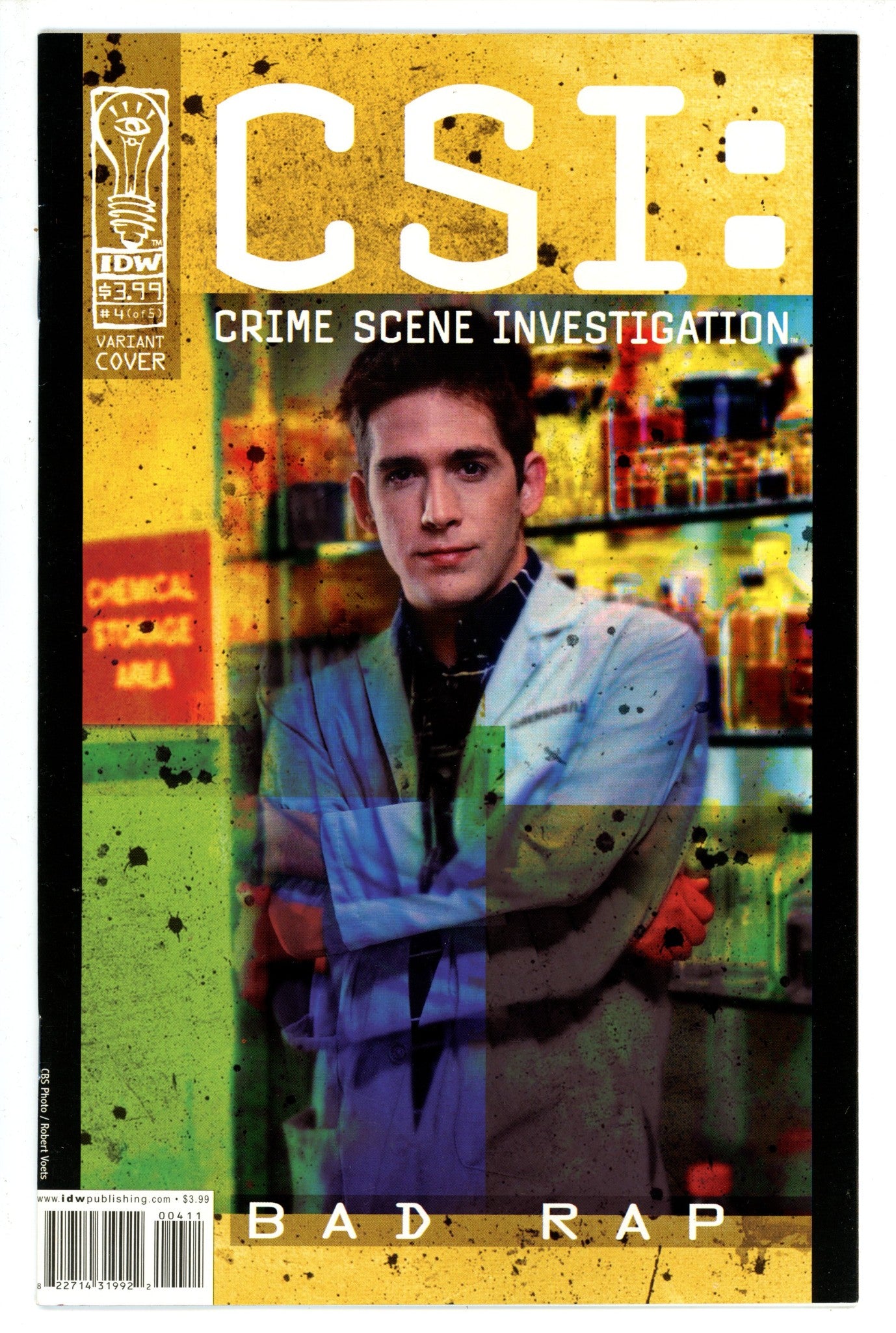 CSI: Crime Scene Investigation - Bad Rap 4 Photo Variant (2003)