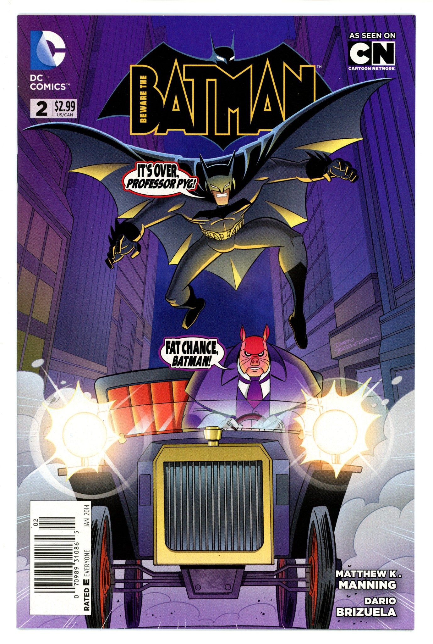 Beware the Batman 2 Newsstand VF/NM