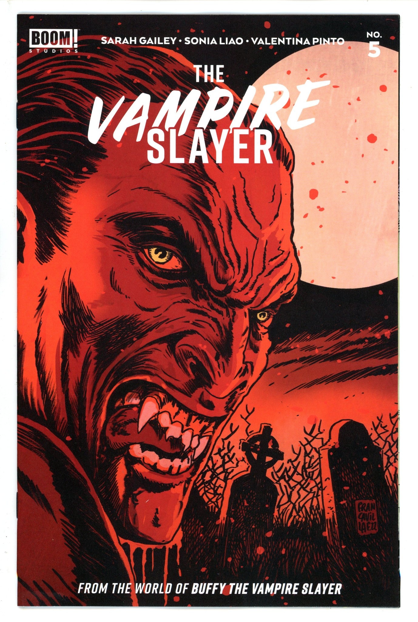 Vampire Slayer 5 Francavilla Variant (2022)