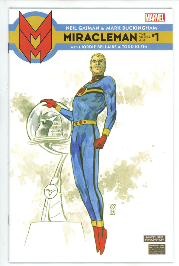 Miracleman Silver Age 1 Buckingham Variant NM-