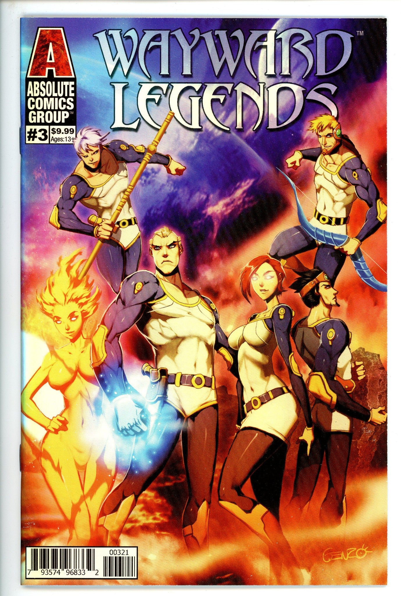 Wayward Legends 3 Variant-CaptCan Comics Inc-CaptCan Comics Inc