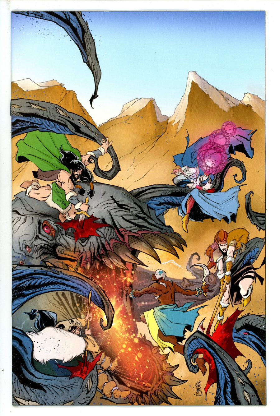 Mighty Barbarians 1 Cafaro Virgin Incentive Variant NM- (2023)