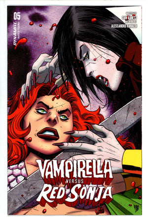 Vampirella Vs Red Sonja 5 Moss Variant (2023)