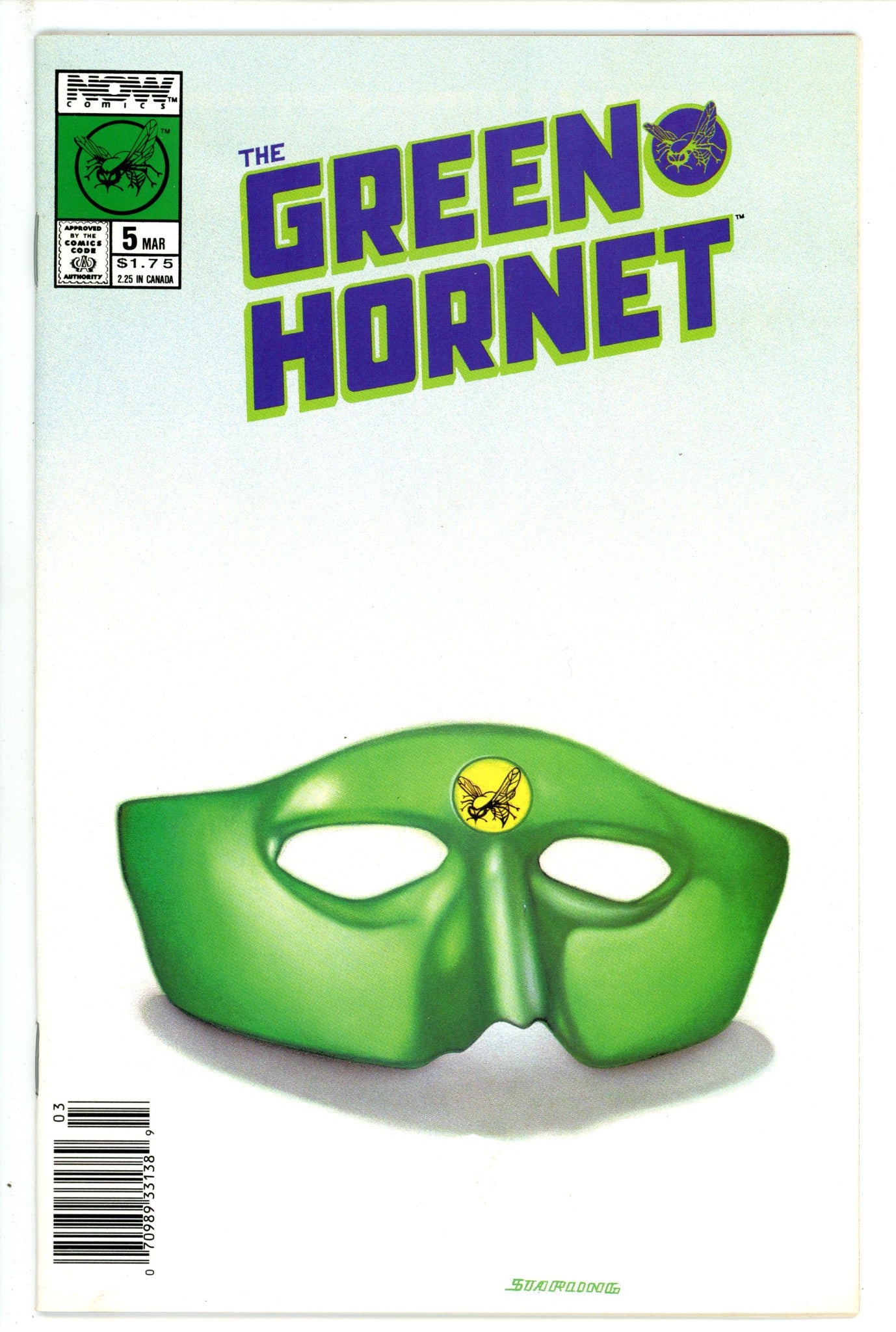 Green Hornet Vol 2 5 Newsstand (1990)