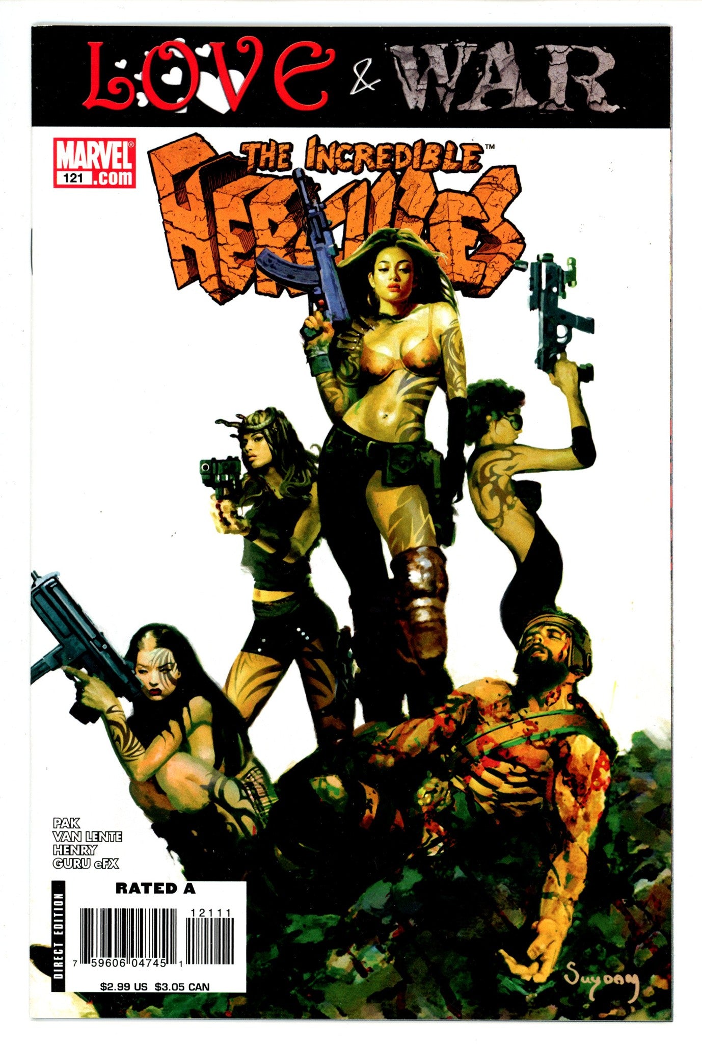 Incredible Hercules 121 (2008)