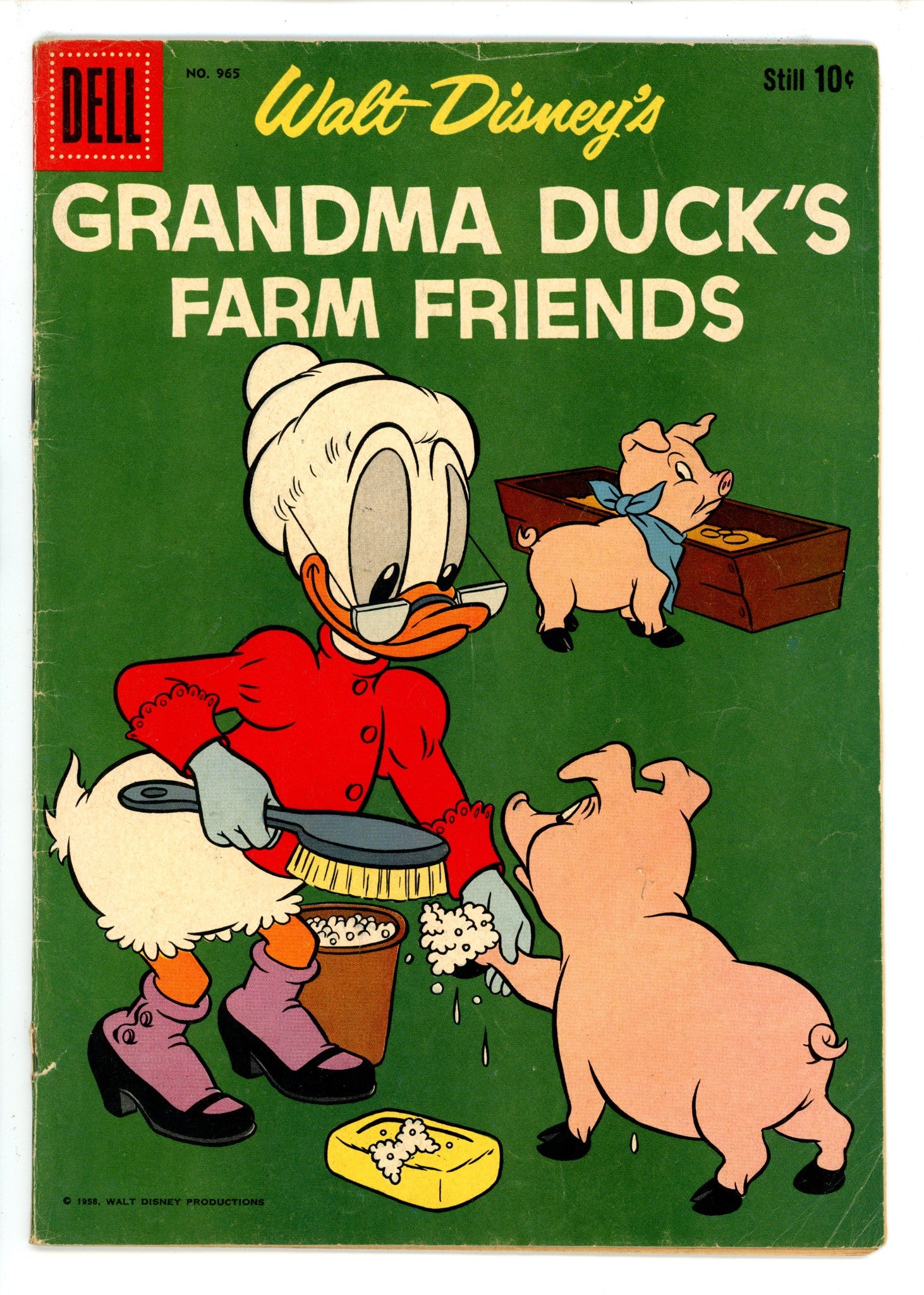 Four Color Vol 2 965 Grandma Duck's Farm Friends VG/FN
