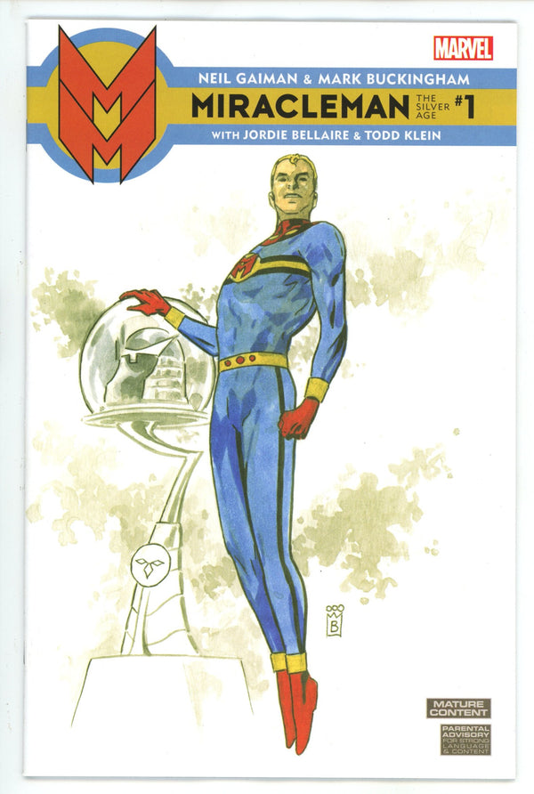 Miracleman Silver Age 1 Buckingham Variant NM