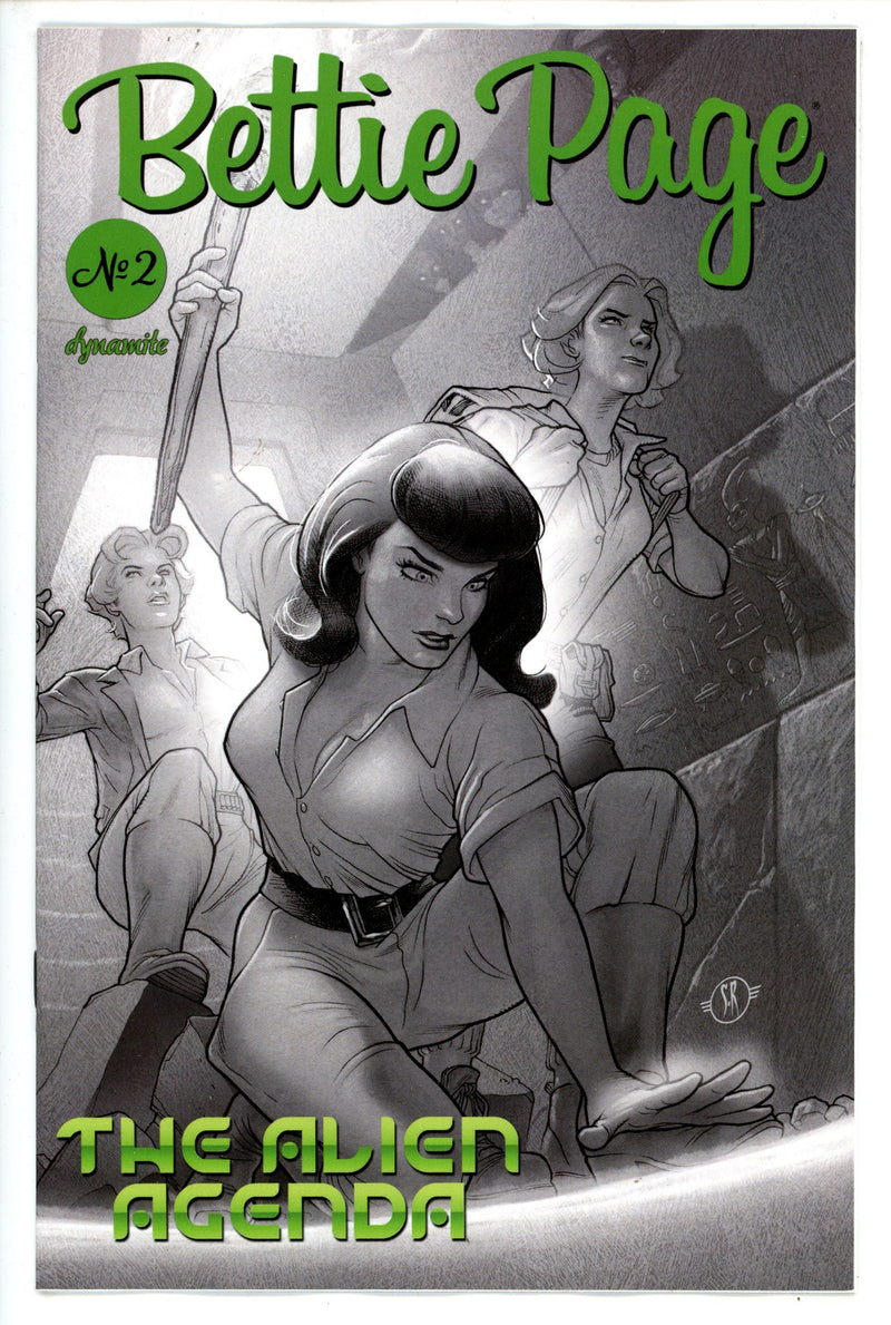 Bettie Page Alien Agenda 2 Roux Variant (2022)