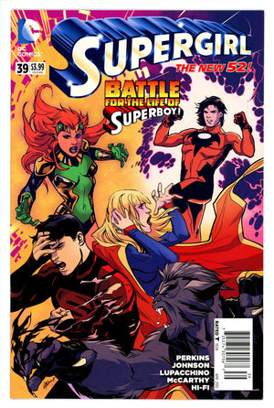 Supergirl Vol 6 39 Newsstand VF+