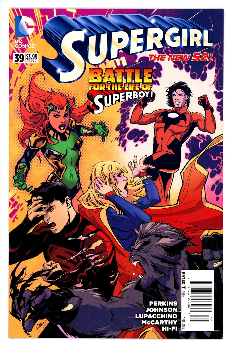 Supergirl Vol 6 39 Newsstand VF+
