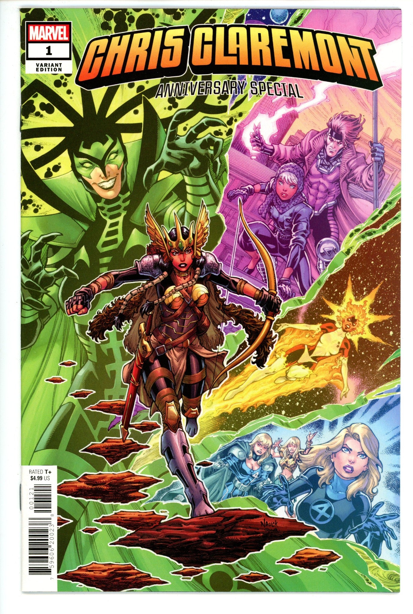 Chris Claremont Anniversary Special 1 Nauck Variant