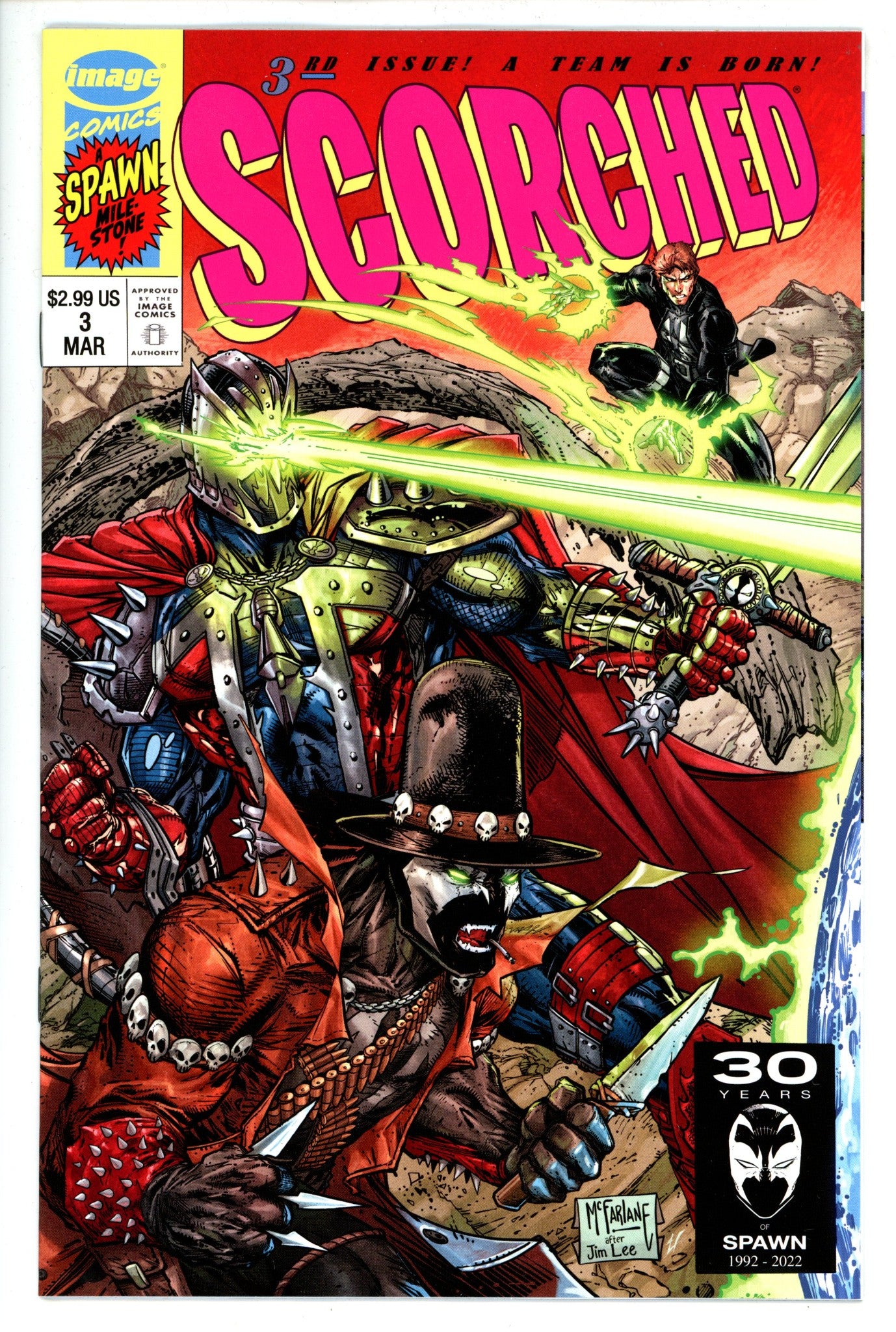 Spawn Scorched 3 McFarlane Variant (2022)