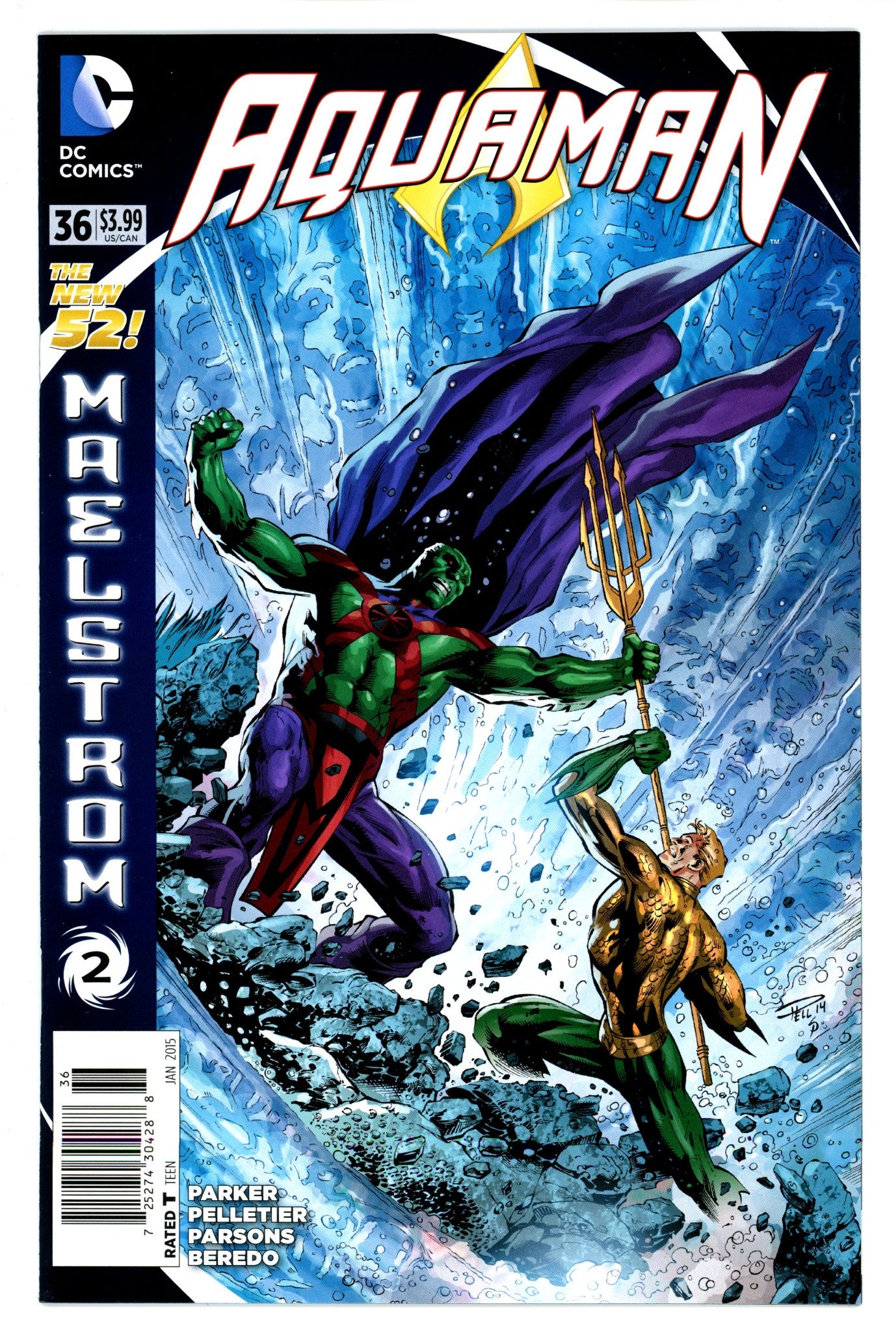 Aquaman Vol 7 36 Newsstand NM