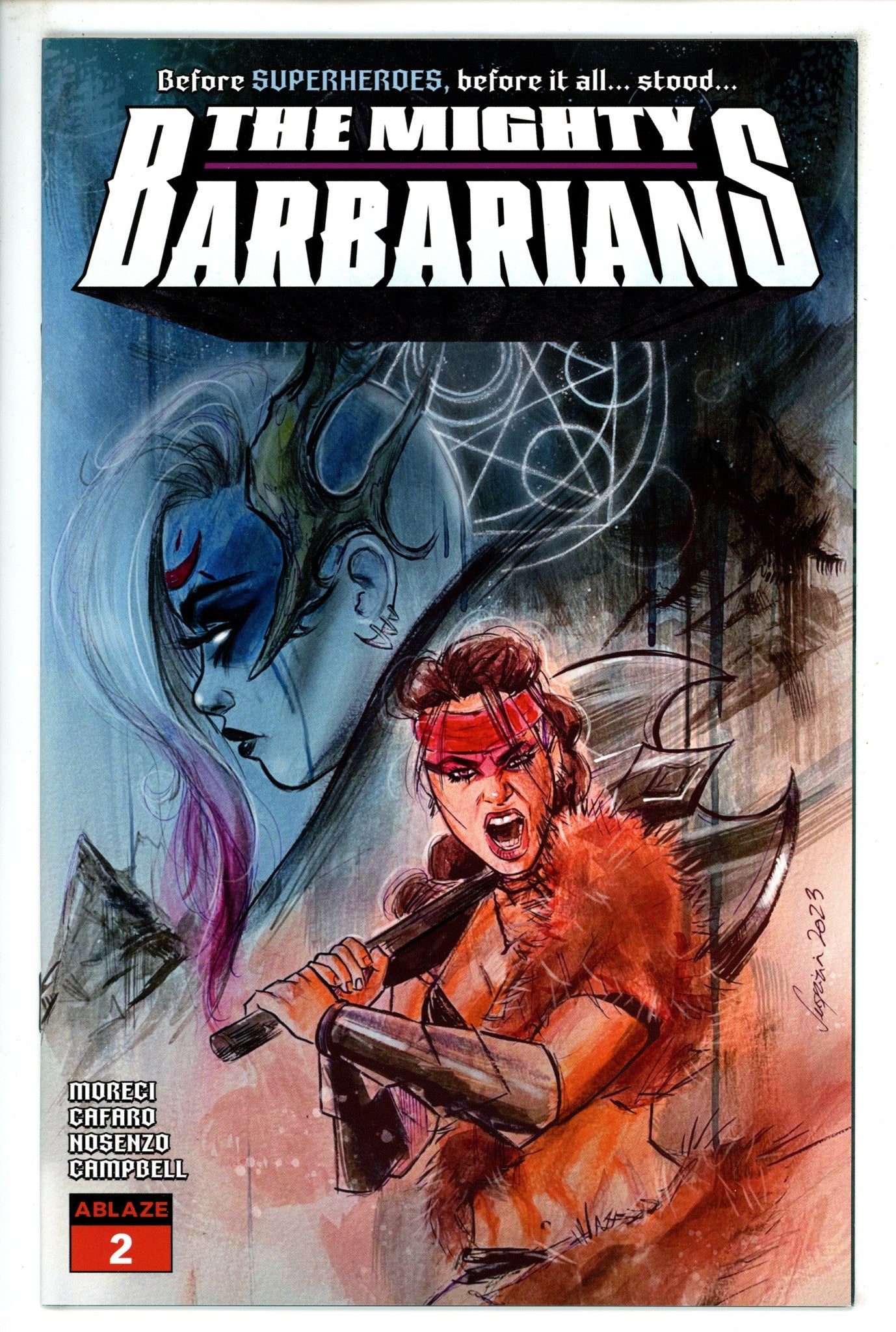 Mighty Barbarians 2 Suspiria Variant (2023)
