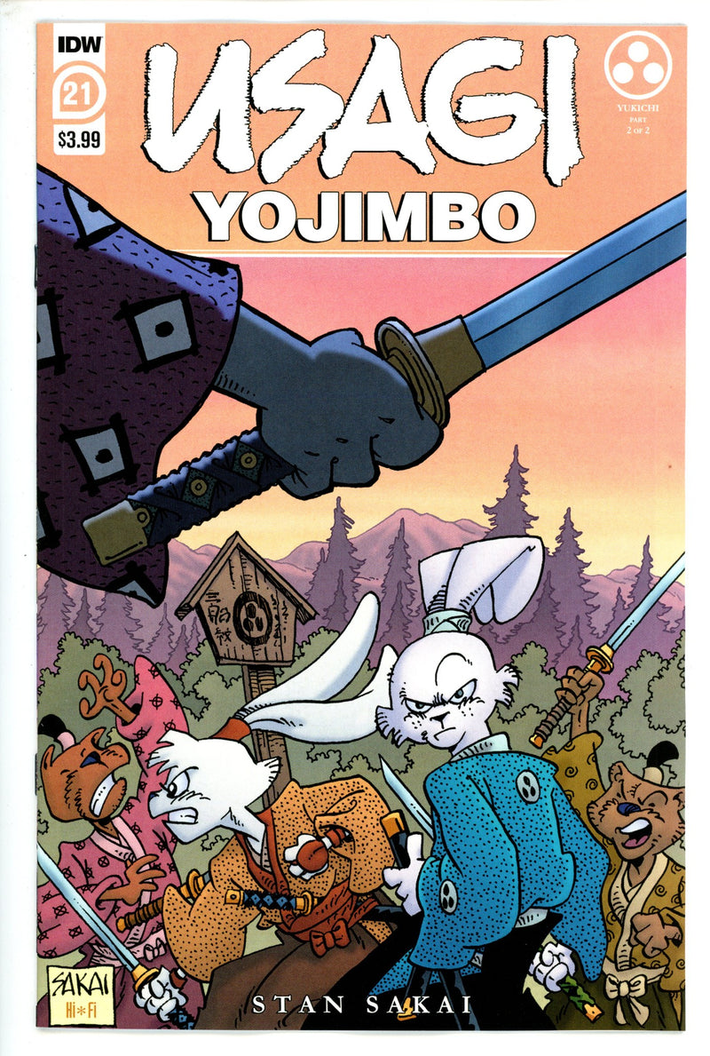 Usagi Yojimbo Vol 4 21 (2021)