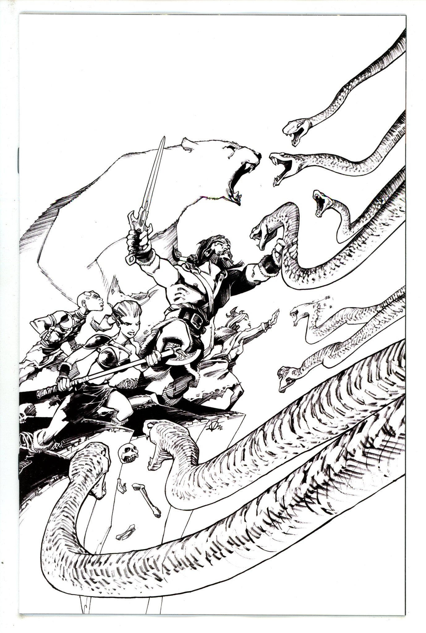 Mighty Barbarians 1 Vatine Incentive Variant NM (2023)