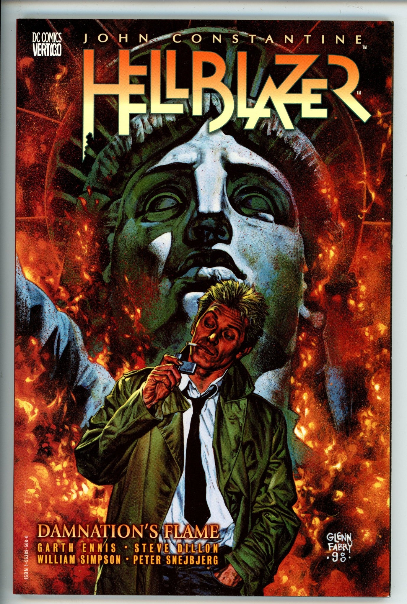 Hellblazer Damnations Flame TPB
