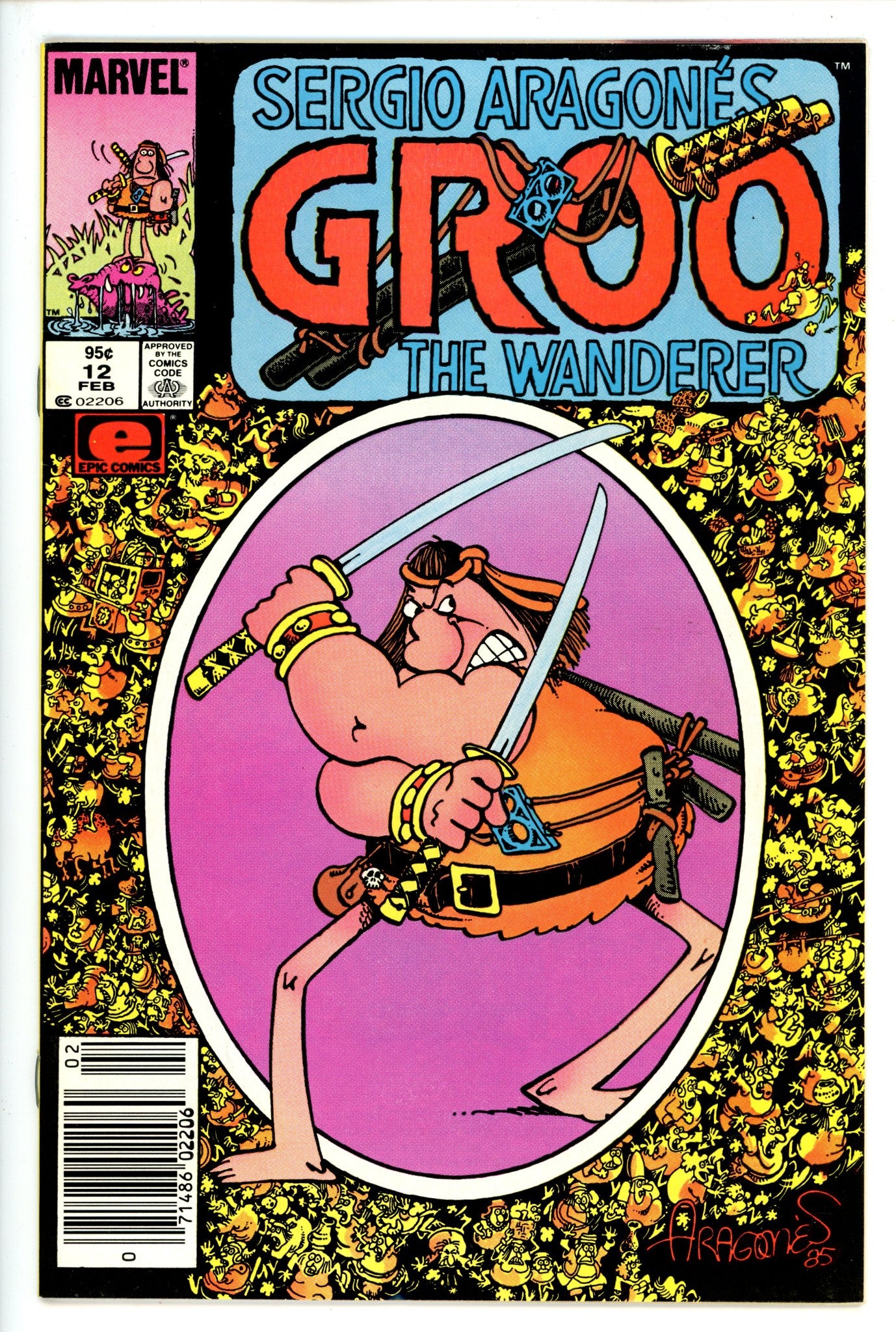 Sergio Aragones Groo the Wanderer 12 Canadian NM-