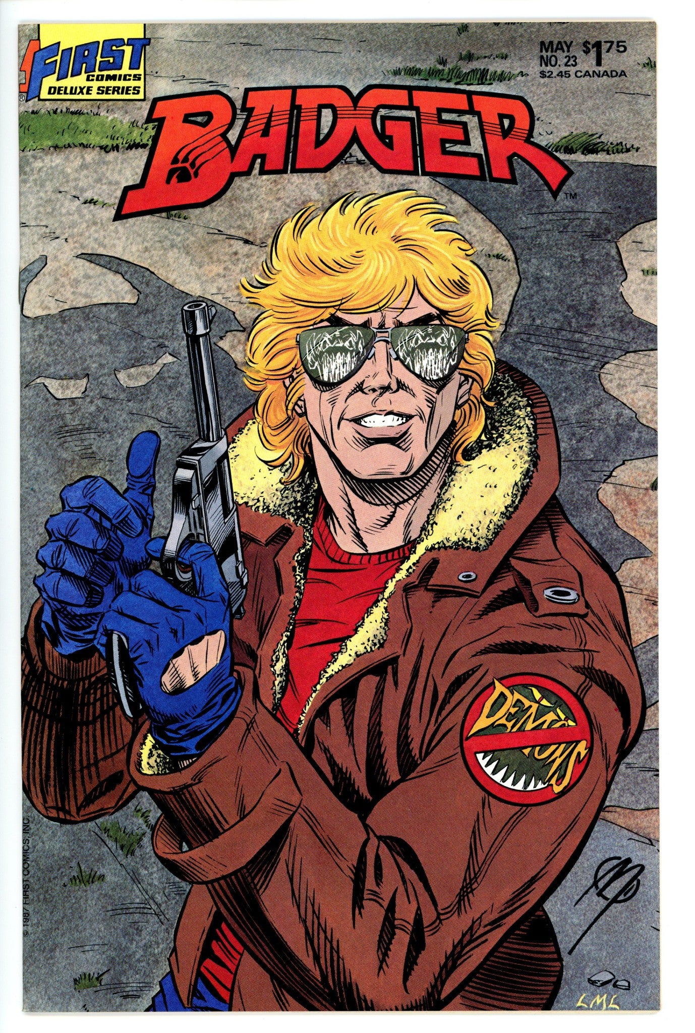 Badger Vol 1 23-First Comics-CaptCan Comics Inc