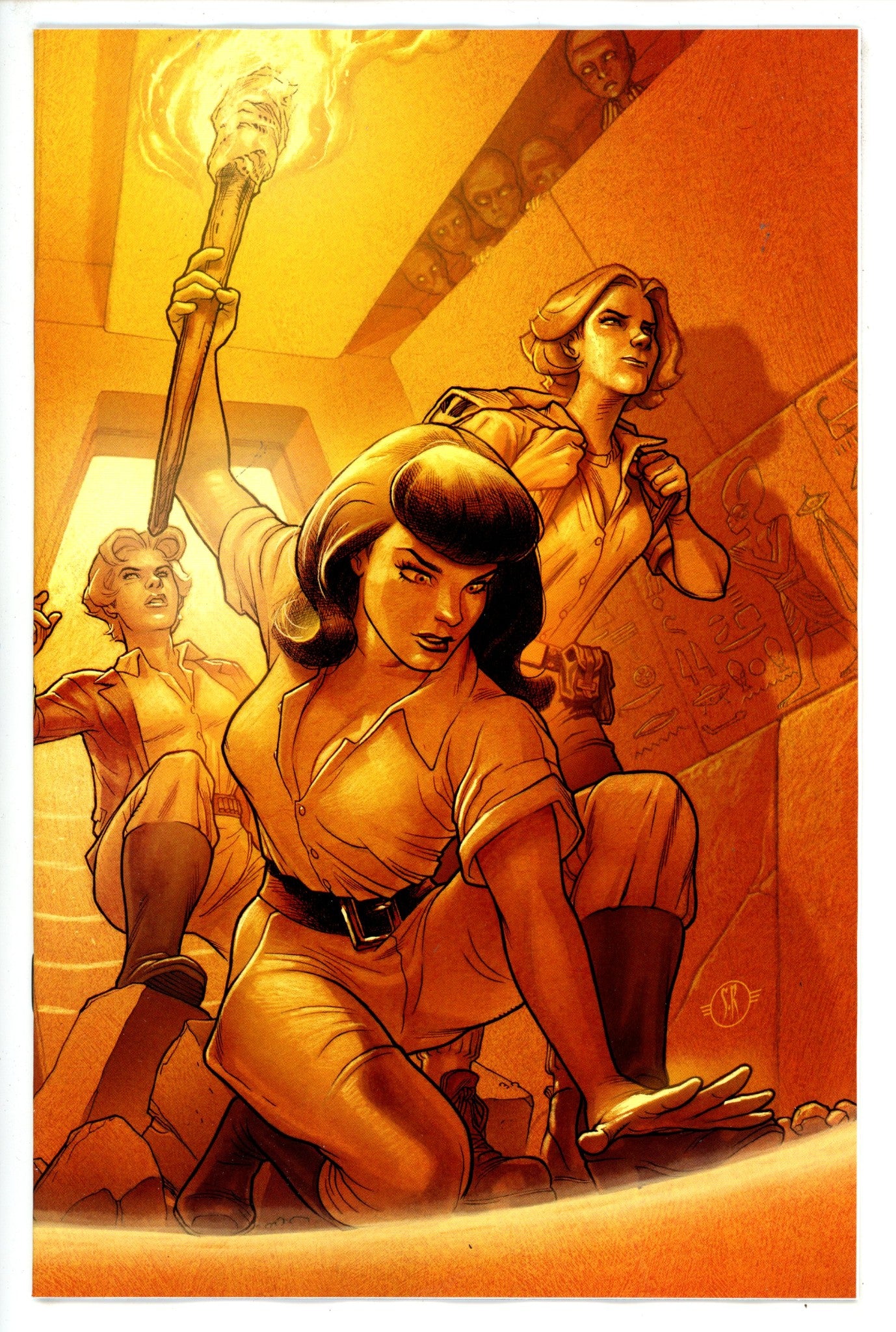 Bettie Page Alien Agenda 2 Roux Virgin Variant