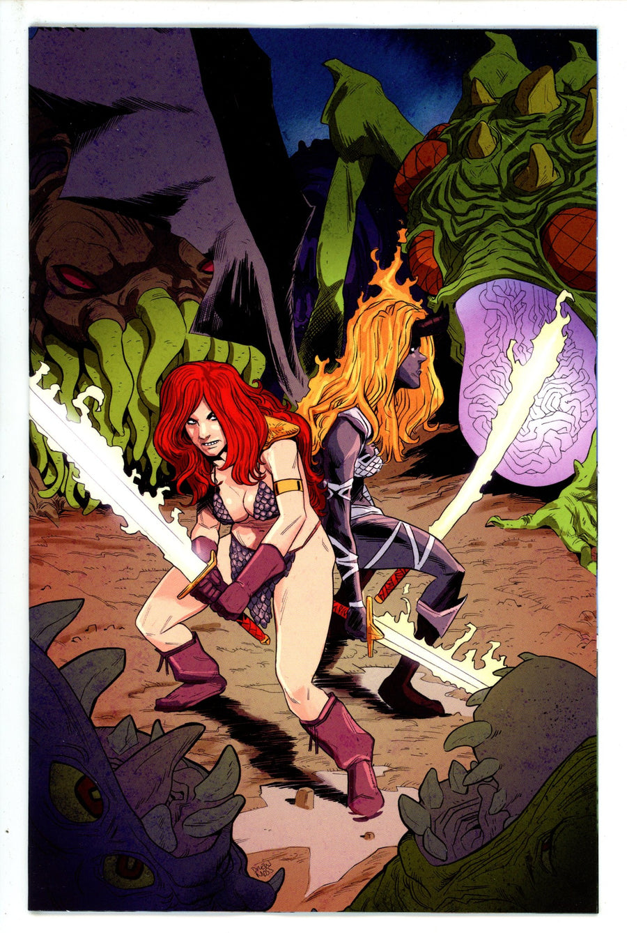 Red Sonja Hell Sonja 4 Moss Virgin Incentive Variant (2023)