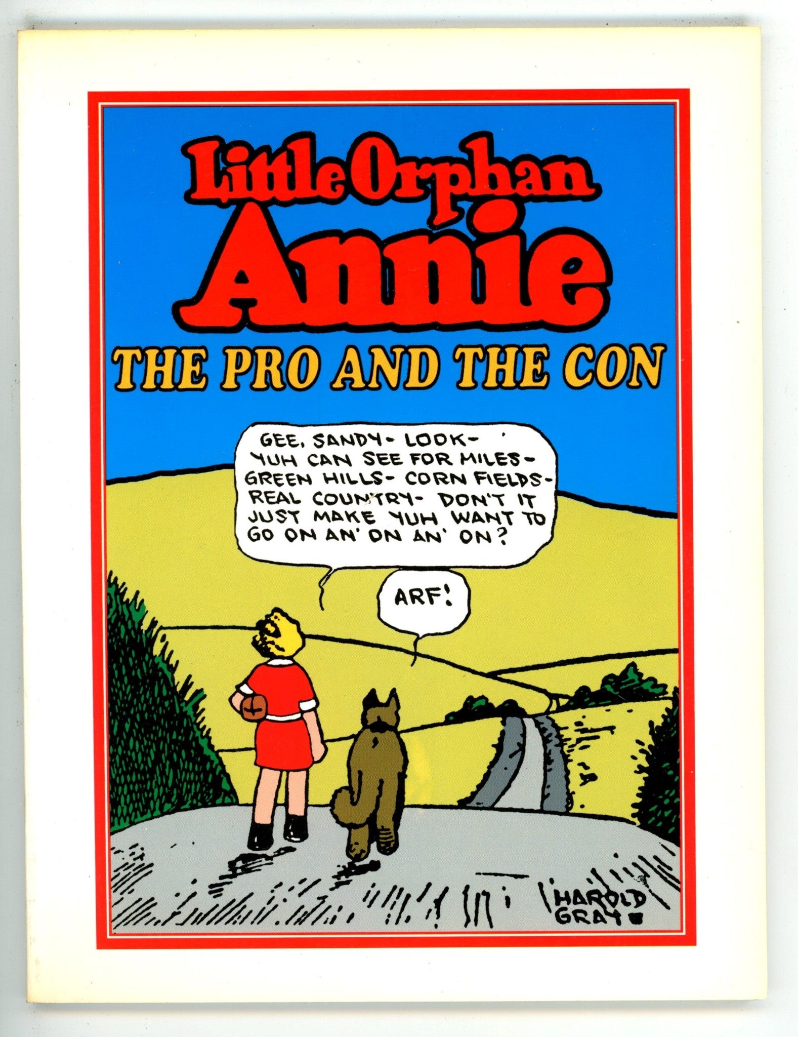 Little Orphan Annie The Pro and the Con TPB