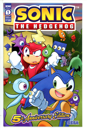 Sonic The Hedgehog 5th Anniversary 1 Hernandez Variant (2023)