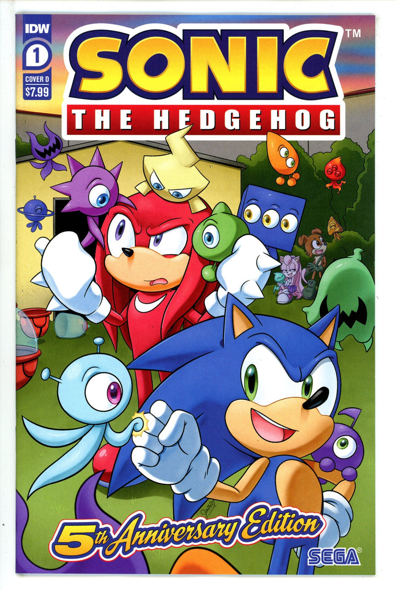 Sonic The Hedgehog 5th Anniversary 1 Hernandez Variant (2023)