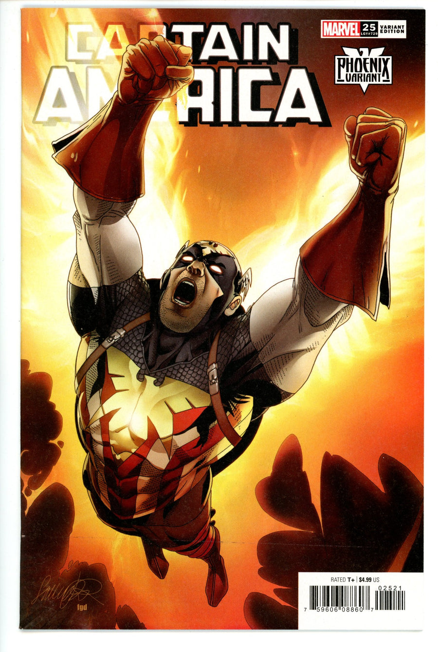 Captain America Vol 9 25 Larocca Phoenix Variant