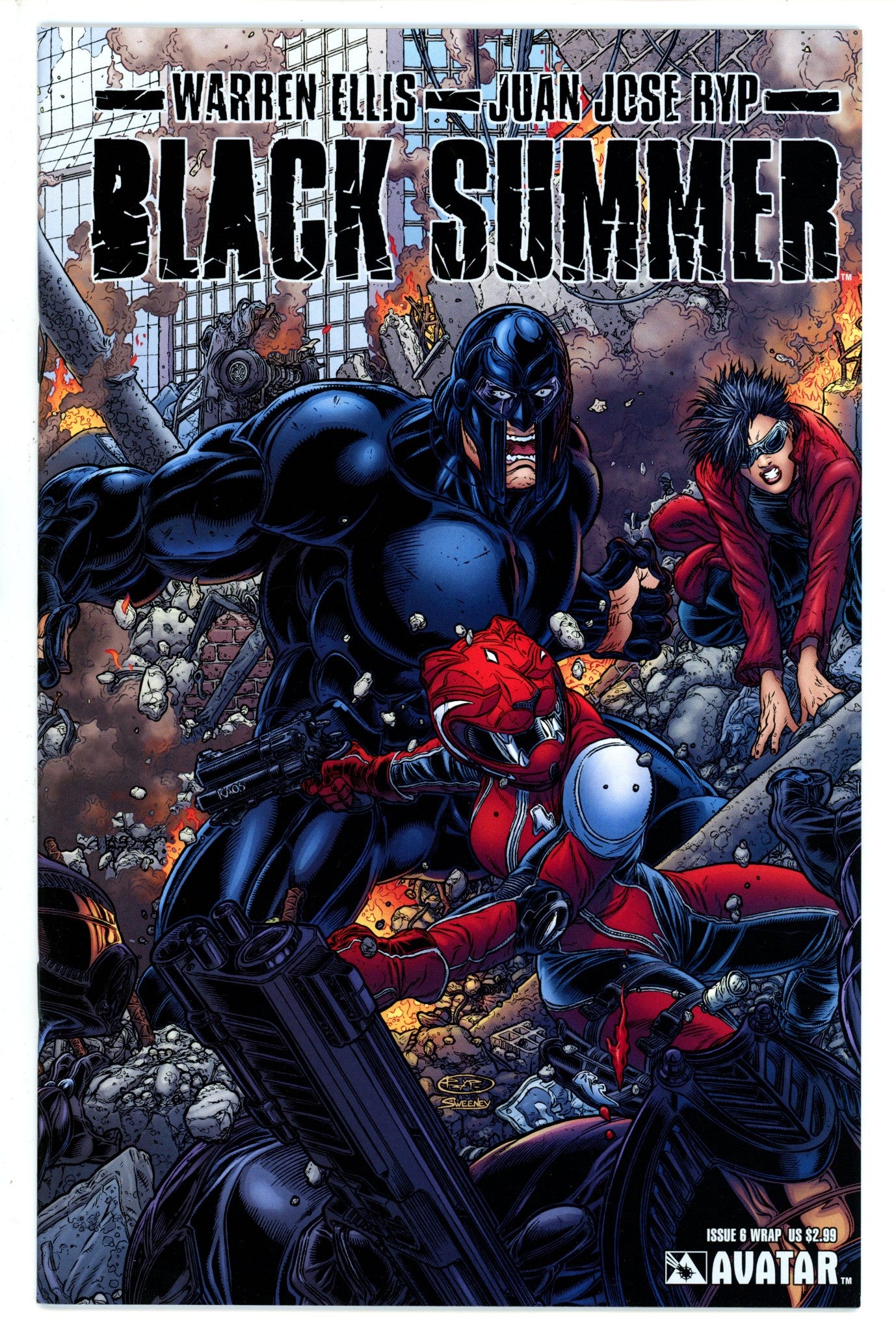 Black Summer 6 Wrap Variant