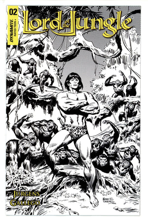 Lord of the Jungle 2 Gallego B&W Incentive Variant (2022)