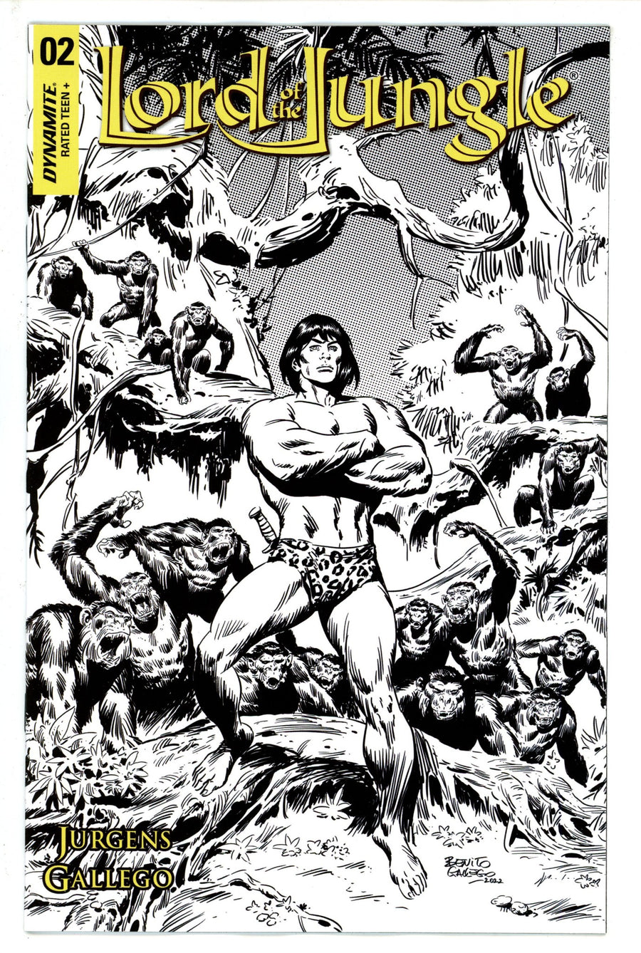 Lord of the Jungle 2 Gallego B&W Incentive Variant (2022)
