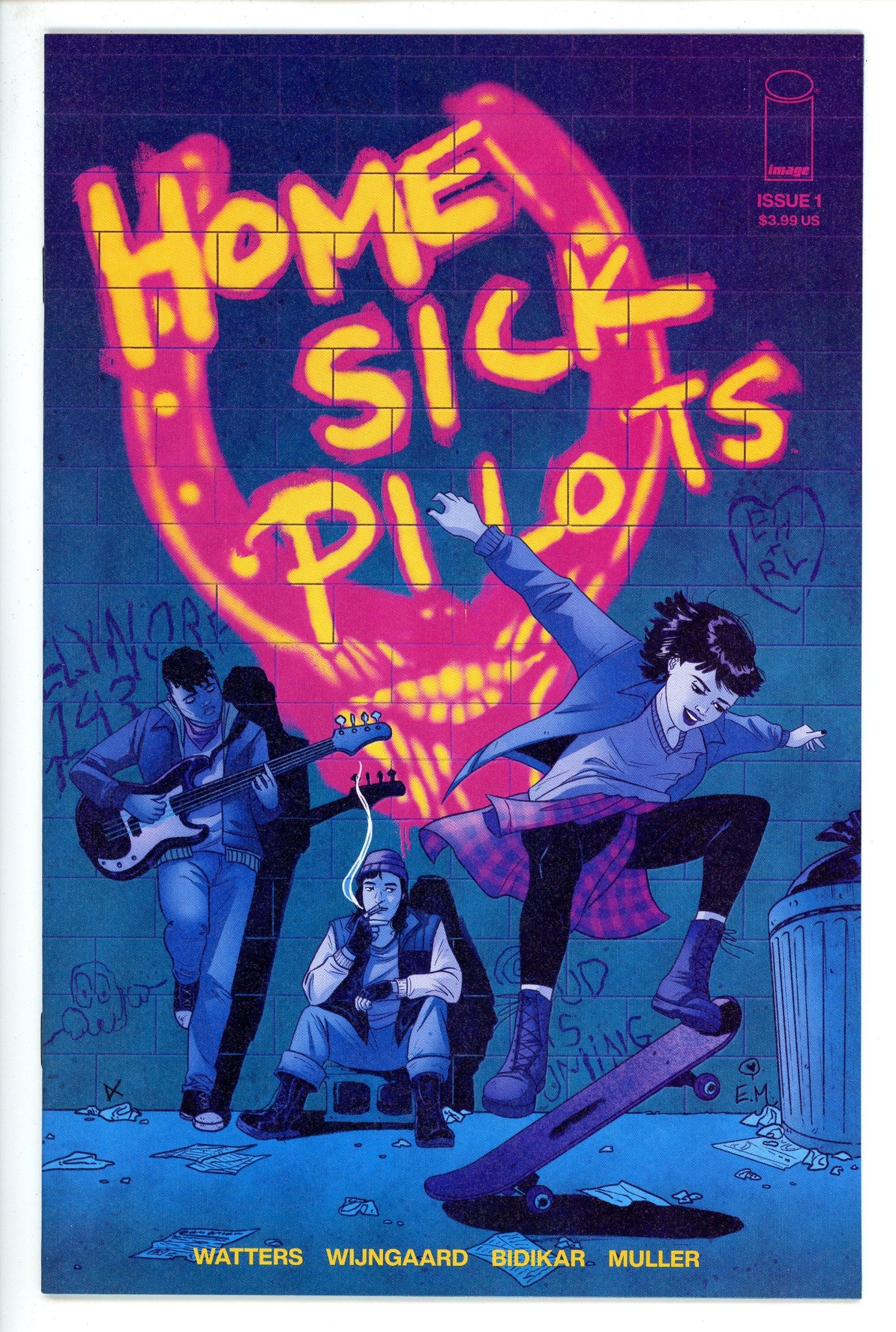 Home Sick Pilots 1 Hutchinson Variant NM+