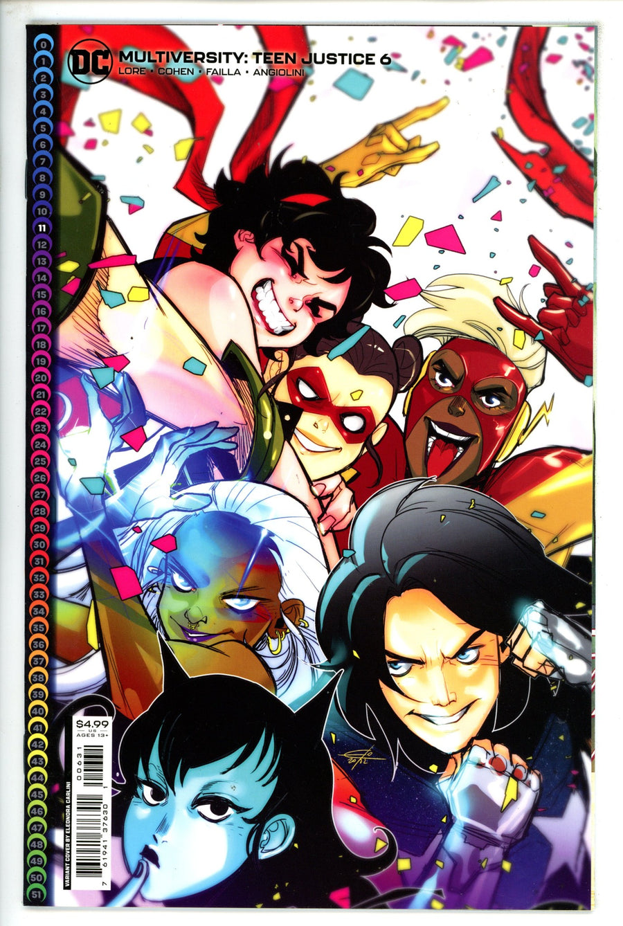 Multiversity Teen Justice 6 Carlini Variant (2022)